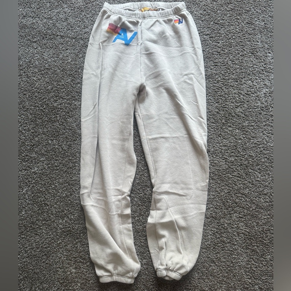 Aviator Nation Sand Size Large Sweat Pants